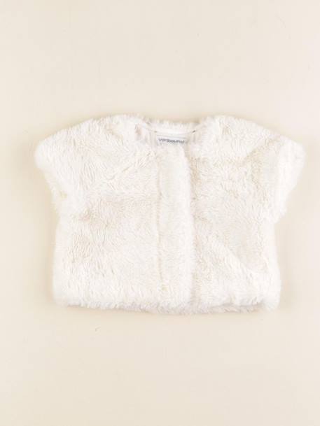 Gilet - 6 mois Blanc 1 - vertbaudet enfant 