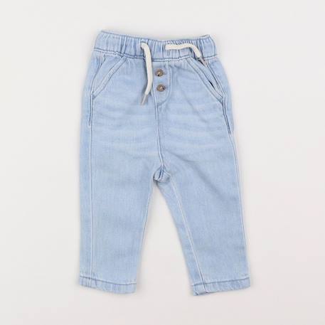Jegging - 3 mois Bleu 1 - vertbaudet enfant 