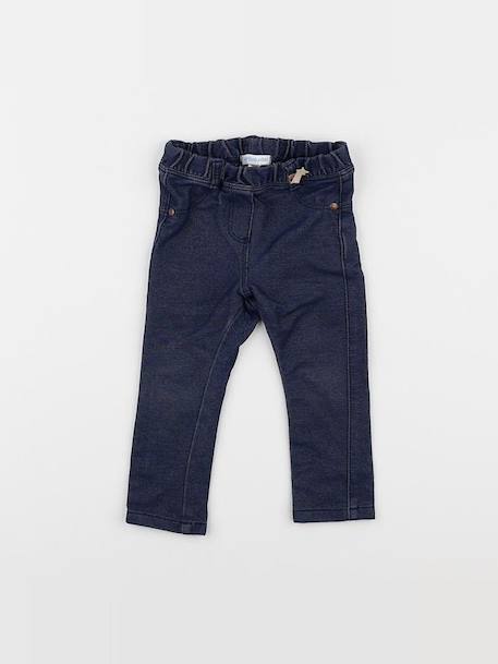 Jegging - 12 mois Bleu 1 - vertbaudet enfant 