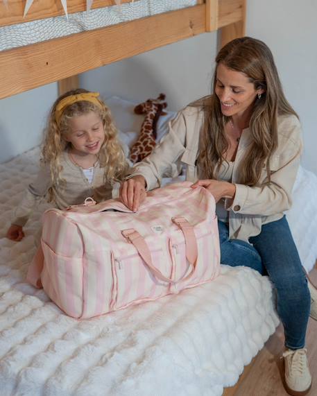 Sac de voyage enfant polyester Bleu+Rose 8 - vertbaudet enfant 