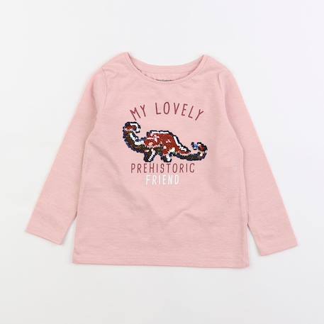 Tee-shirt - 2 ans Rose 1 - vertbaudet enfant 