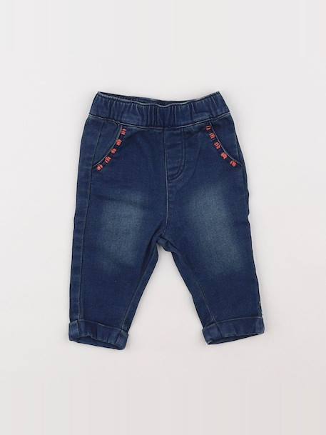 Jegging - 3 mois Bleu 1 - vertbaudet enfant 