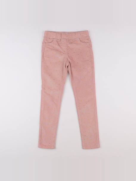 Jegging - 9 ans Rose 1 - vertbaudet enfant 