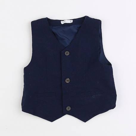 Gilet - 9 mois Bleu 1 - vertbaudet enfant 