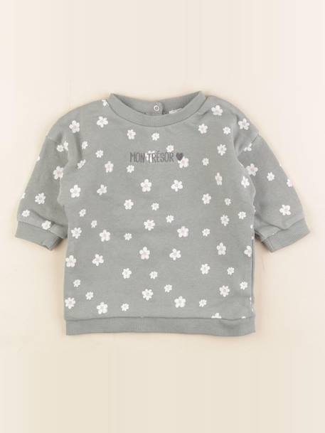 Robe - 6 mois Vert 1 - vertbaudet enfant 