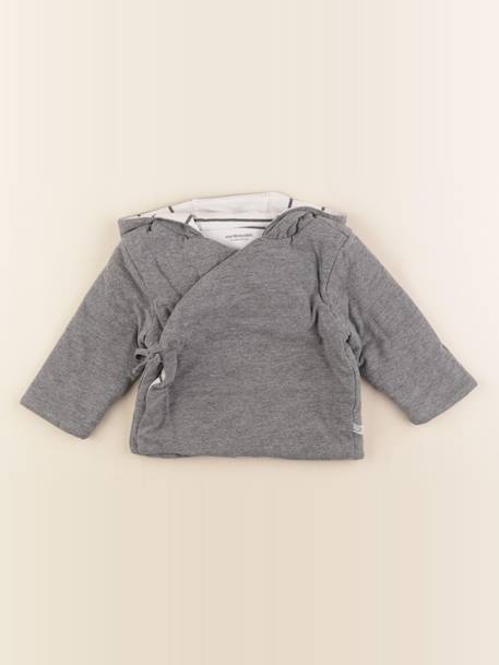 Veste - 6 mois Gris 1 - vertbaudet enfant 