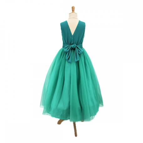 Robe joséphine 3-4 ans Vert 4 - vertbaudet enfant 