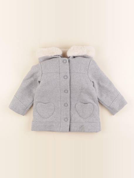 Manteau - 18 mois Gris 1 - vertbaudet enfant 