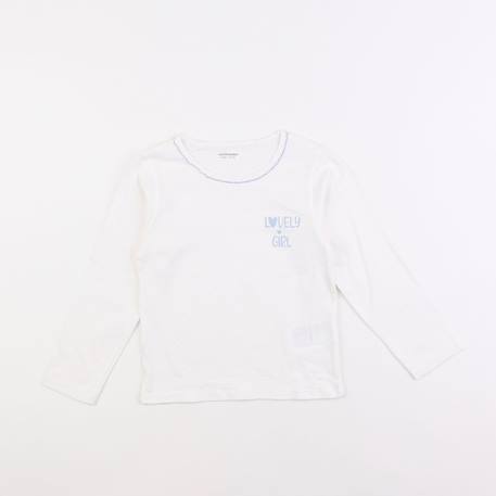 Maillot de corps - 6 ans Blanc 1 - vertbaudet enfant 