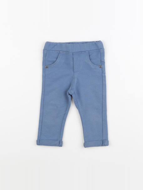 Jegging - 9 mois Bleu 1 - vertbaudet enfant 