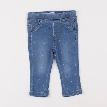 Jegging - 6 mois Bleu 1 - vertbaudet enfant 