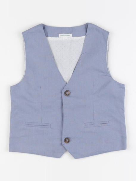Gilet - 5 ans Bleu 1 - vertbaudet enfant 