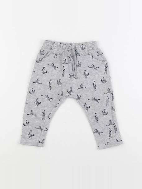 Jogging - 9 mois Gris 1 - vertbaudet enfant 