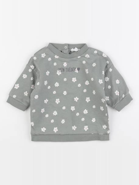 Robe - 6 mois Vert 1 - vertbaudet enfant 