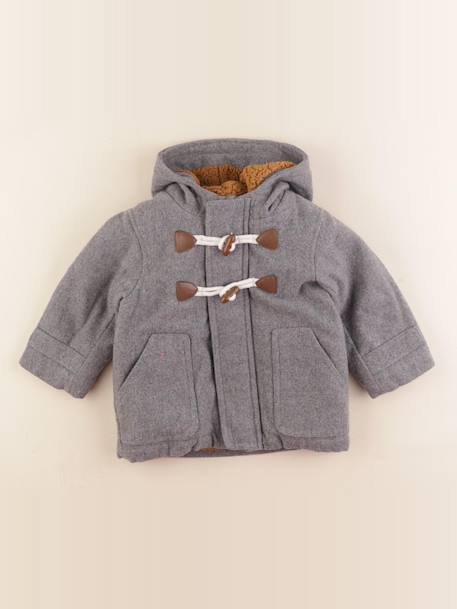 Manteau - 18 mois Gris 1 - vertbaudet enfant 