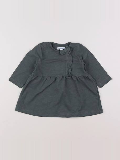 Robe - 6 mois Vert 1 - vertbaudet enfant 