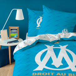 Linge de maison et décoration-Linge de lit enfant-Parure de lit imprimée 100% coton, om voilure