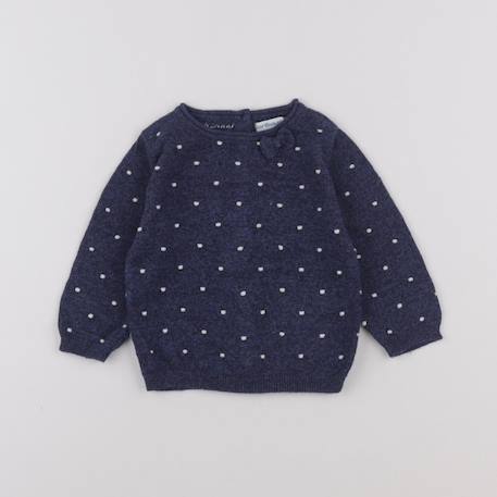 Pull - 6 mois Bleu 1 - vertbaudet enfant 