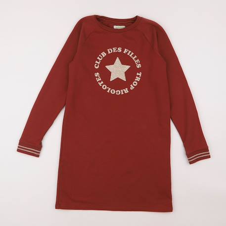 Robe - 10 ans Rouge 1 - vertbaudet enfant 