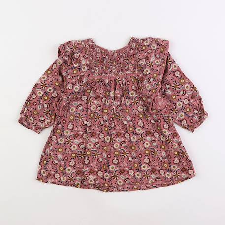 Robe - 12 mois Rose 1 - vertbaudet enfant 