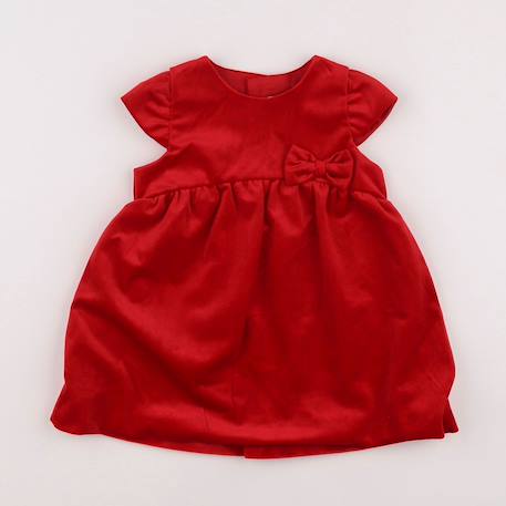 Robe - 12 mois Rouge 1 - vertbaudet enfant 
