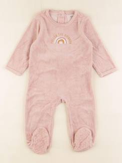 Seconde main-Fille-Pyjama velours - 12 mois