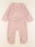 Pyjama velours - 12 mois Rose, or 1 - vertbaudet enfant 