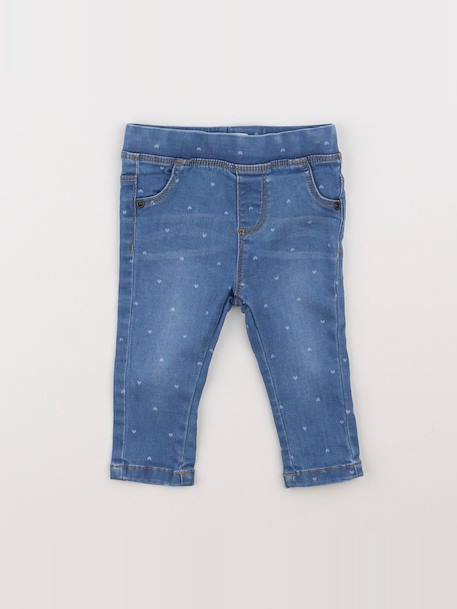 Jegging - 6 mois Bleu 1 - vertbaudet enfant 