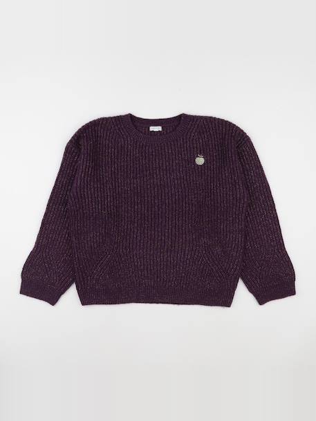 Pull - 14 ans Violet 1 - vertbaudet enfant 