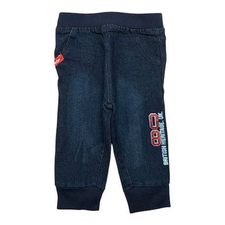 Ensemble bébé t-shirt avec chemise et pantalon Bleu brut+Rouge 4 - vertbaudet enfant 