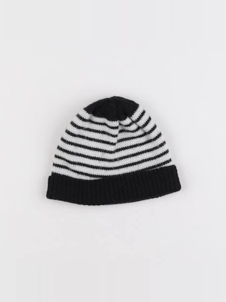 Bonnet - 2/3 ans Blanc, bleu 1 - vertbaudet enfant 