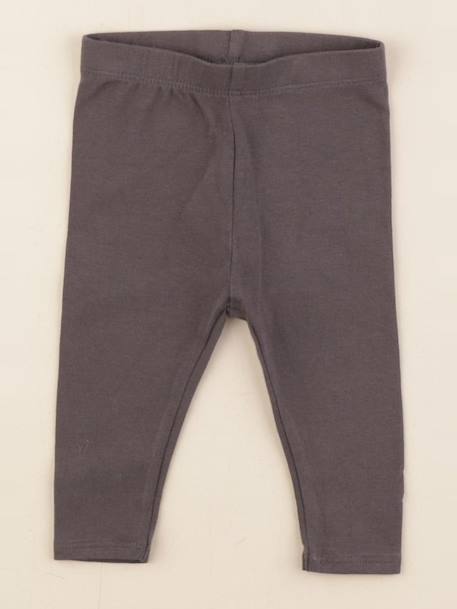 Legging - 3 mois Gris 1 - vertbaudet enfant 