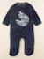 Pyjama velours - 9 ans Bleu 1 - vertbaudet enfant 