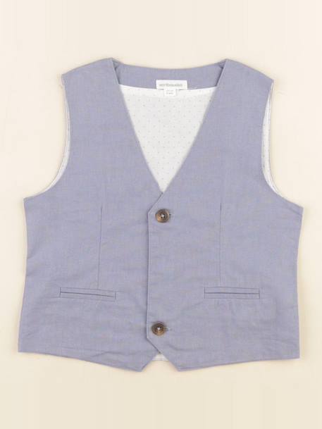 Gilet - 5 ans Bleu 1 - vertbaudet enfant 
