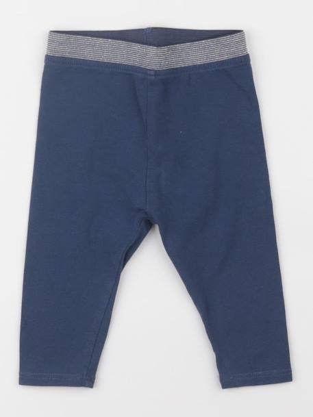 Legging - 3 mois Bleu, argent 1 - vertbaudet enfant 