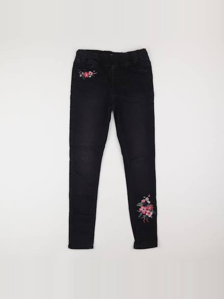 Jegging - 14 ans Noir 1 - vertbaudet enfant 