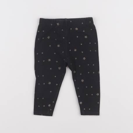 Legging - 6 mois Noir, or 1 - vertbaudet enfant 