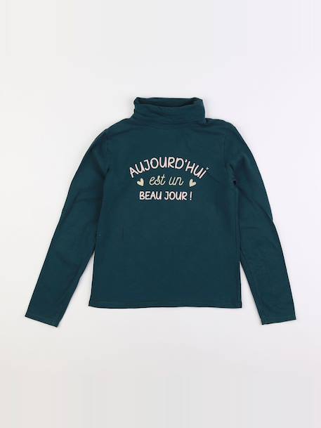 Sous-pull - 10 ans Vert 1 - vertbaudet enfant 