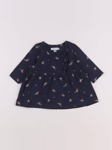 Robe - 3 mois Bleu 1 - vertbaudet enfant 