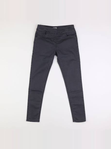 Jegging - 14 ans Gris 1 - vertbaudet enfant 