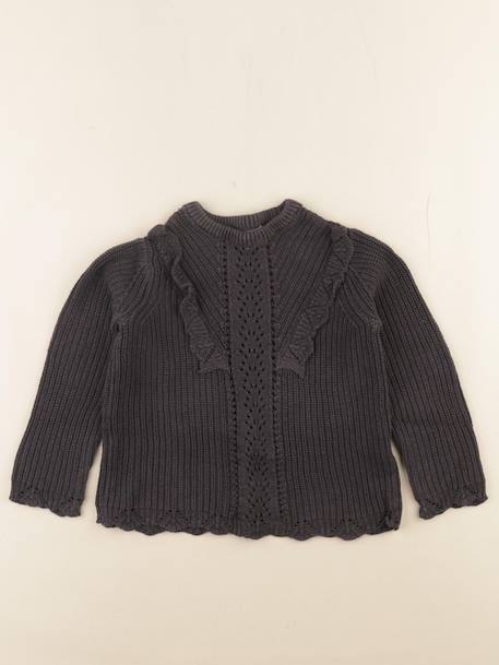 Pull - 4 ans Noir 1 - vertbaudet enfant 