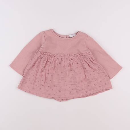 Robe - 9 mois Rose 1 - vertbaudet enfant 