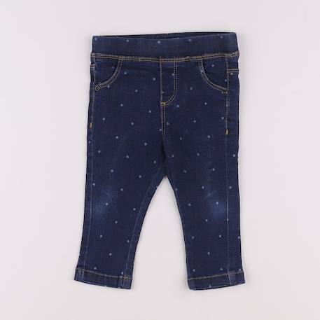 Jegging - 9 mois Bleu 1 - vertbaudet enfant 