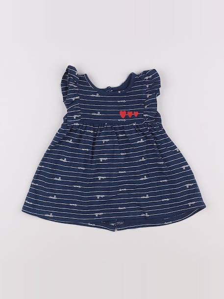Robe - 6 mois Bleu 1 - vertbaudet enfant 