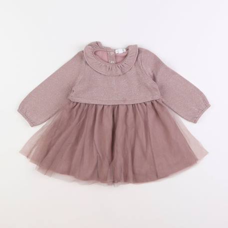 Robe - 18 mois Violet 1 - vertbaudet enfant 