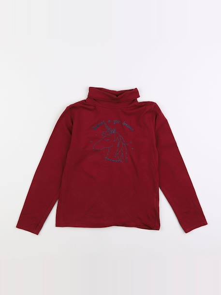 Sous-pull - 8 ans Rouge 1 - vertbaudet enfant 