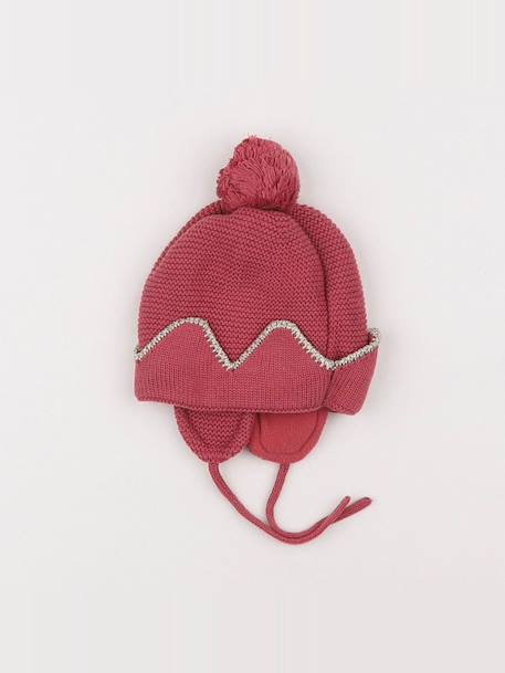 Bonnet - 3/6 mois Rose 1 - vertbaudet enfant 
