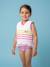 Maillot de bain flottant enfant - stéphanie Blanc / rose 3 - vertbaudet enfant 
