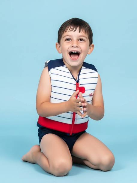 Garçon-Maillot de bain flottant enfant - marin