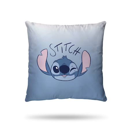 Housse de couette disney stitch et angel recto/verso coton Bleu 4 - vertbaudet enfant 